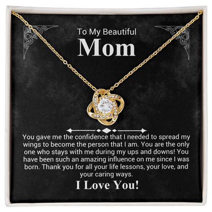 To My Mom Necklace | #1 Rated Mother's Day Gift 2026 from Daughter or Son