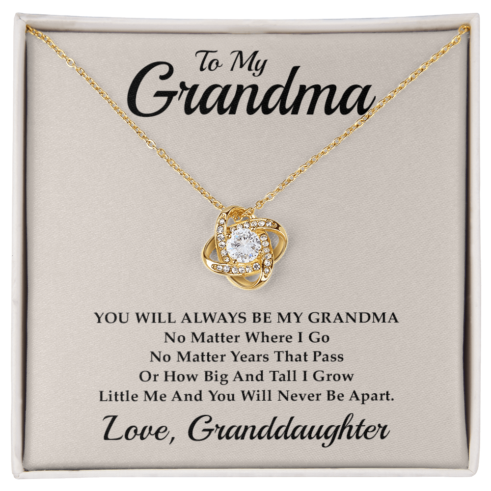 Grandma Necklace from Granddaughter – Gift for Grandma