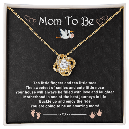 New Mom Necklace – Mothers Day Gifts For First Time Mom