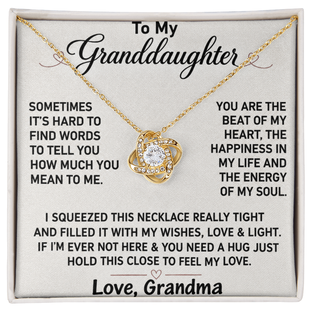 To My Granddaughter My Love for You Will Last Through Every Moment Heartfelt Keepsake Gift