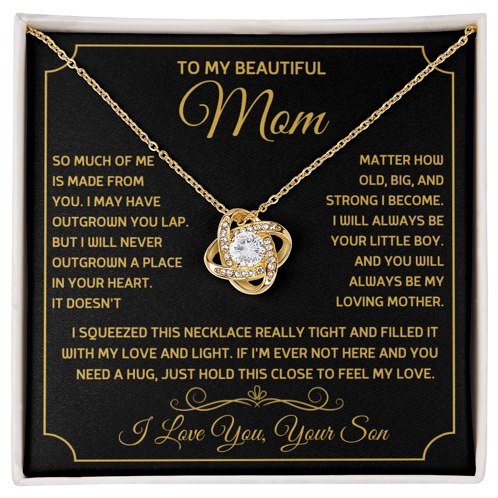 To My Loving Mom - This Necklace is a Small Token of My Love