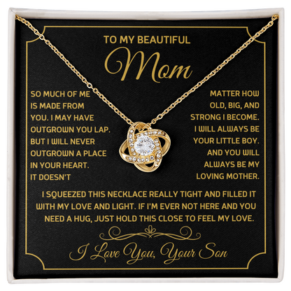 To My Loving Mom - This Necklace is a Small Token of My Love