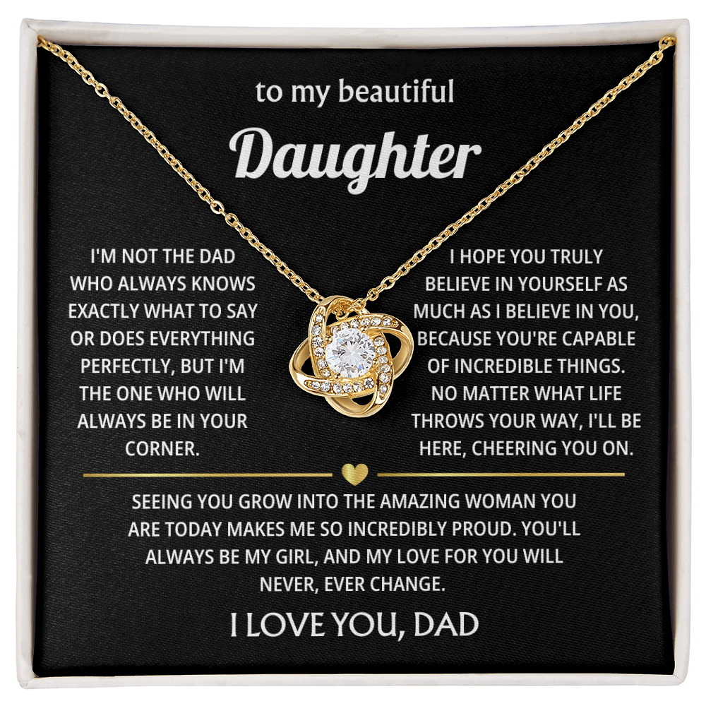 To My Daughter – Beautiful Jewelry Gift | Meaningful Birthday, Christmas & Graduation Gift