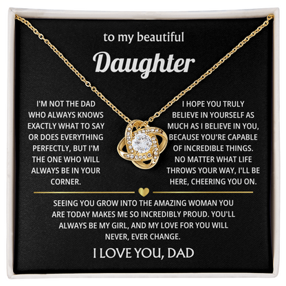 To My Daughter – Beautiful Jewelry Gift | Meaningful Birthday, Christmas & Graduation Gift