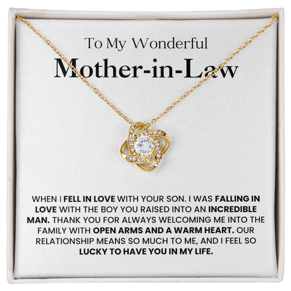 Sentimental Necklace for Future Mother-in-Law From Future Son-in-Law
