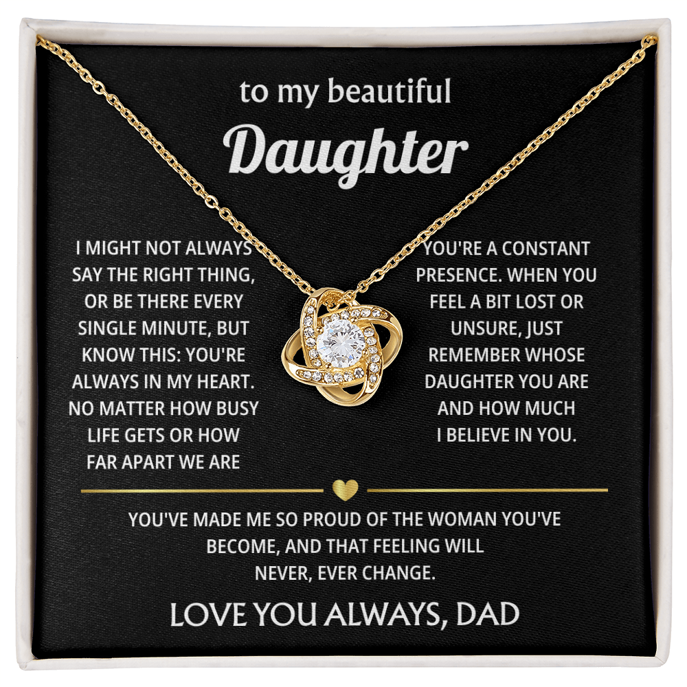To My Amazing Daughter – Carry My Love with You Wherever You Go – Beautiful Gift