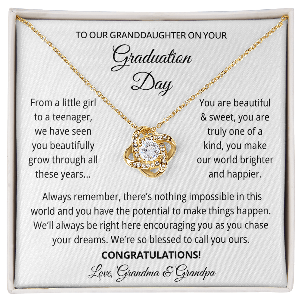 To Our Granddaughter - We're So Blessed to Call You Ours