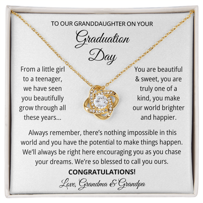 To Our Granddaughter - We're So Blessed to Call You Ours