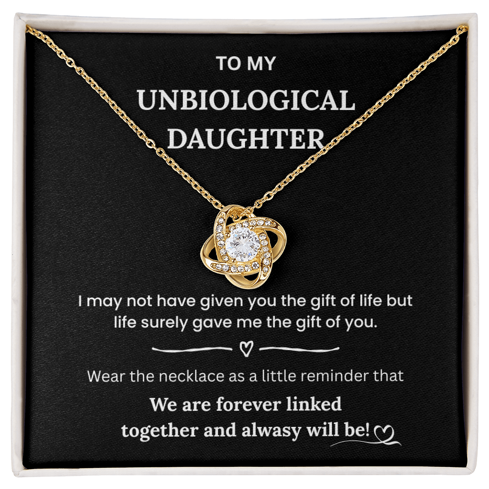 Bonus Daughter Necklace from Mom – Meaningful Jewelry for Birthday or Christmas