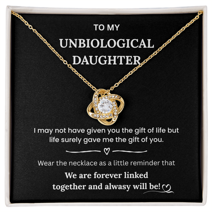 Bonus Daughter Necklace from Mom – Meaningful Jewelry for Birthday or Christmas
