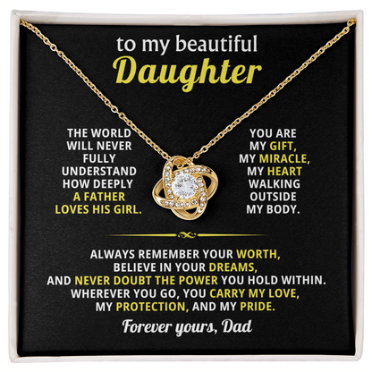 To My Daughter - You Are My Gift, My Miracle - Gift for Her