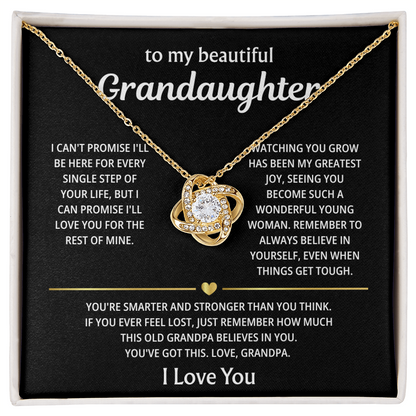To My Beautiful Granddaughter - Meaningful Gift of Love and Connections