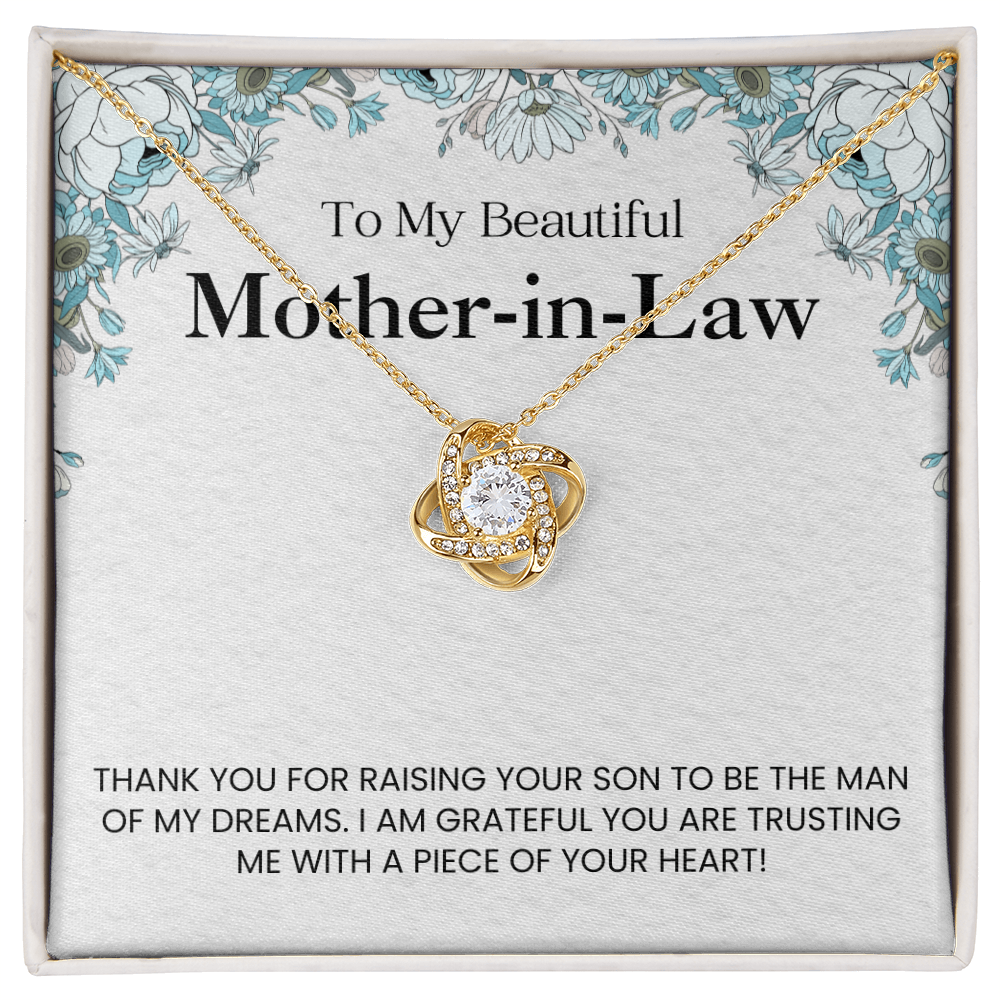 To My Beautiful Future Mother-in-law Necklace, Gift From Future Son-in-law
