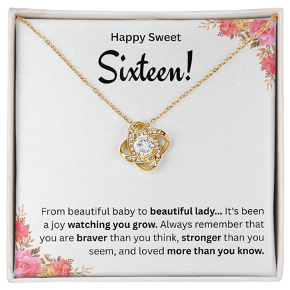 Sweet 16 – Celebrating a Beautiful Milestone