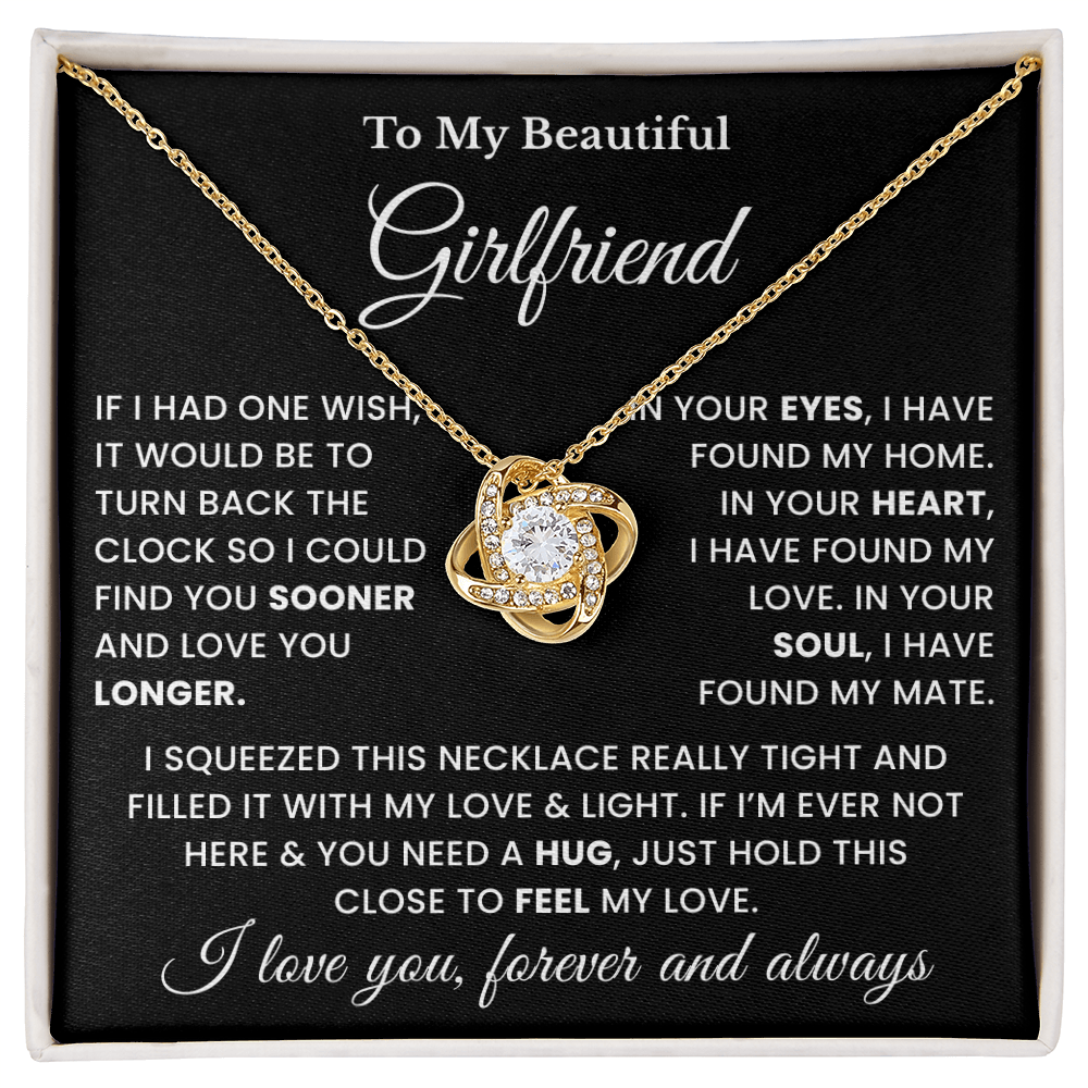 Necklace Gift For Girlfriend From Boyfriend On Birthday, Wedding, Anniversary, Valentine's Day