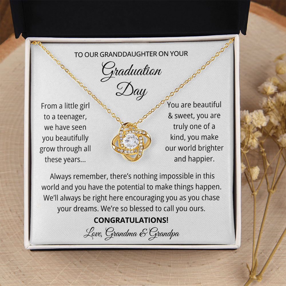 To Our Granddaughter - We're So Blessed to Call You Ours