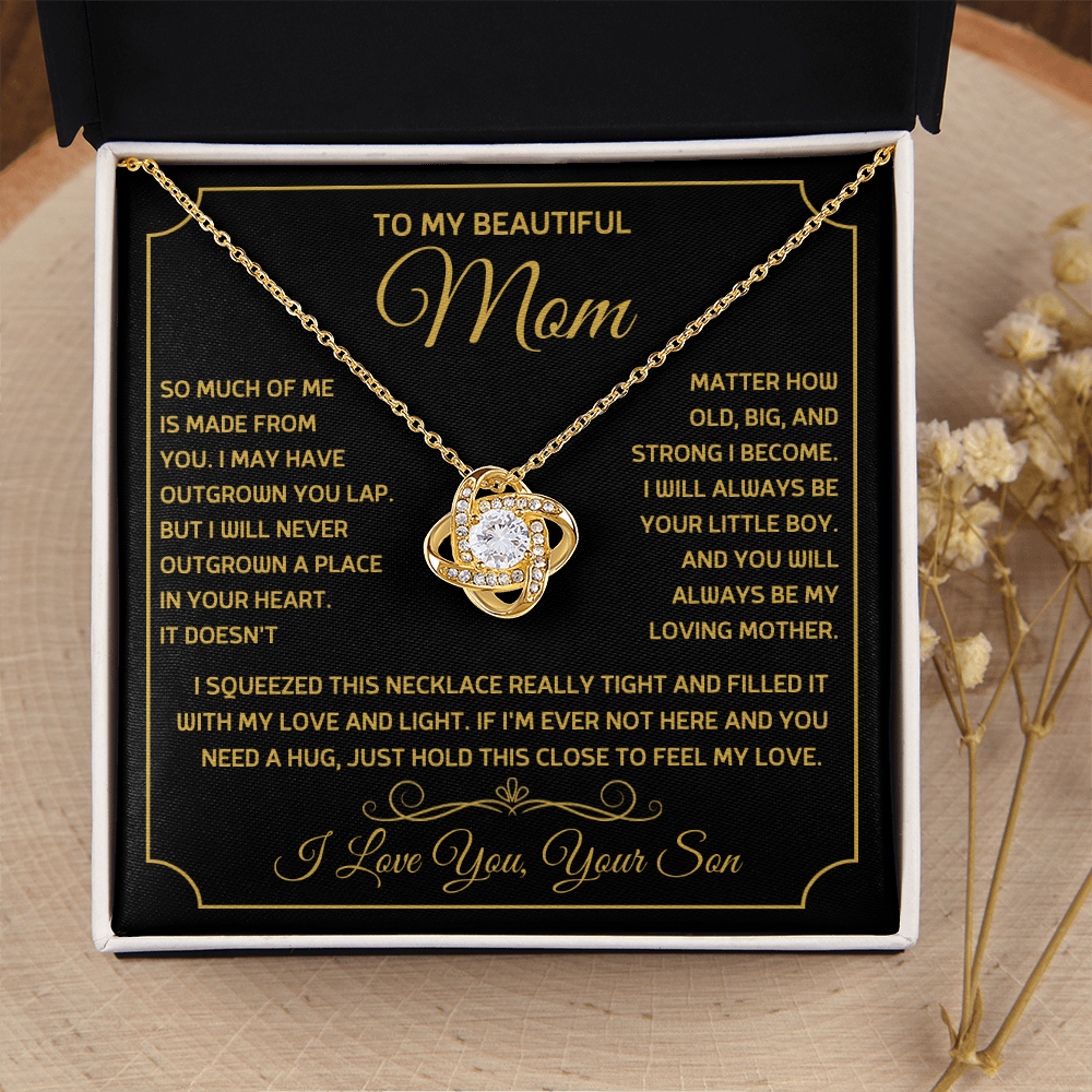 To My Loving Mom - This Necklace is a Small Token of My Love
