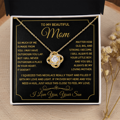 To My Loving Mom - This Necklace is a Small Token of My Love