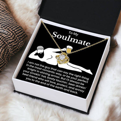 To My Beautiful Soulmate Necklace for Wife From Husband Jewelry for Girlfriend