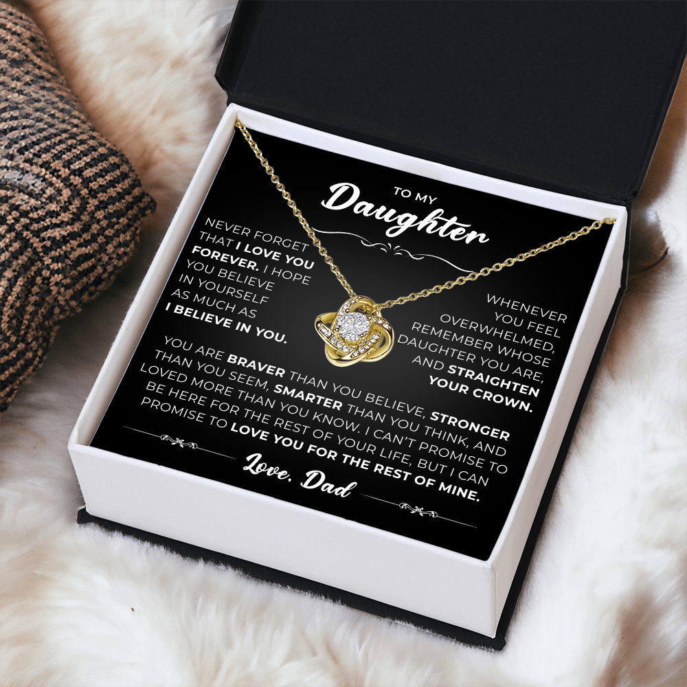 To My Amazing Daughter - the Most Beautiful Chapters of My Life - Necklace