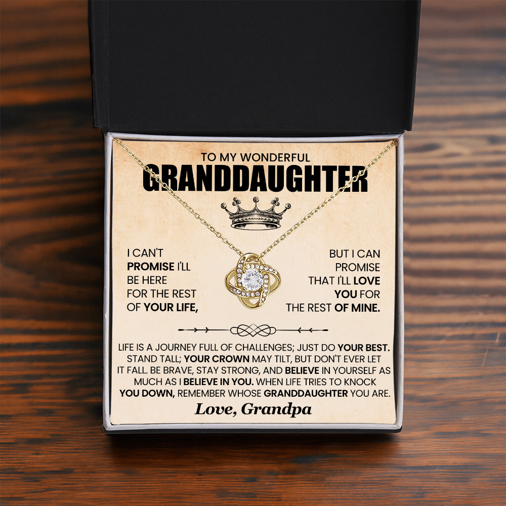To My Beautiful Granddaughter - Never Doubt the Strength of My Love