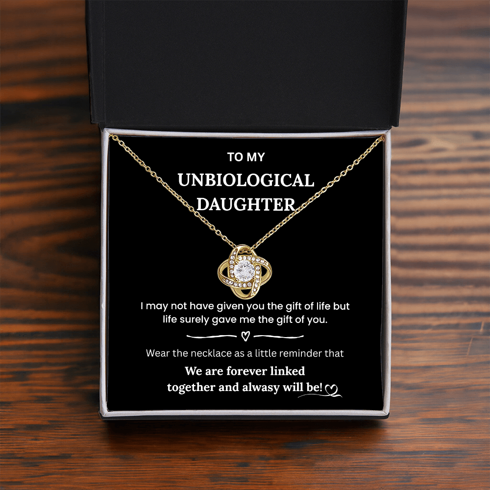 Bonus Daughter Necklace from Mom – Meaningful Jewelry for Birthday or Christmas