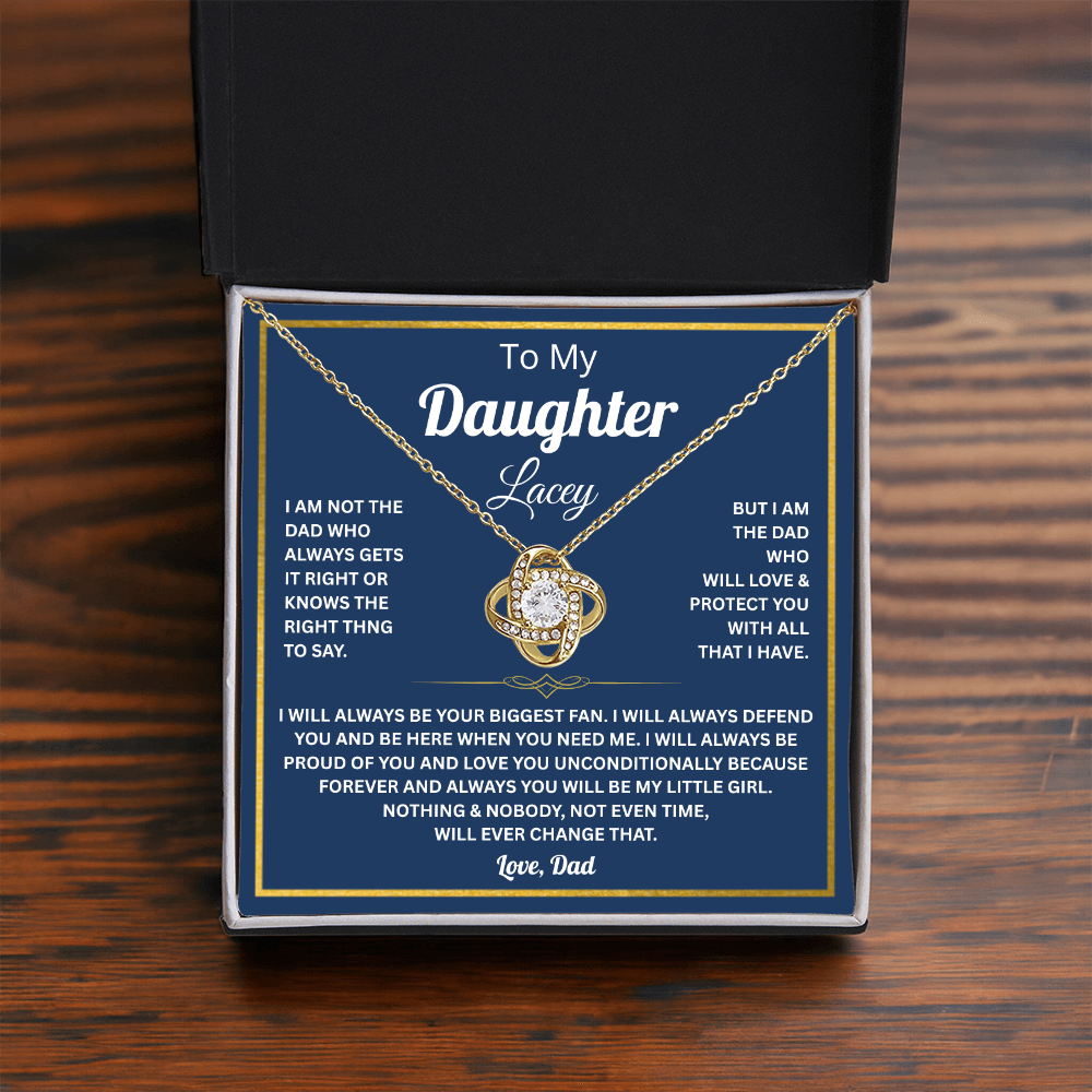 To My Beautiful Daughter - I Will Always Be Your Biggest Fan - Necklace
