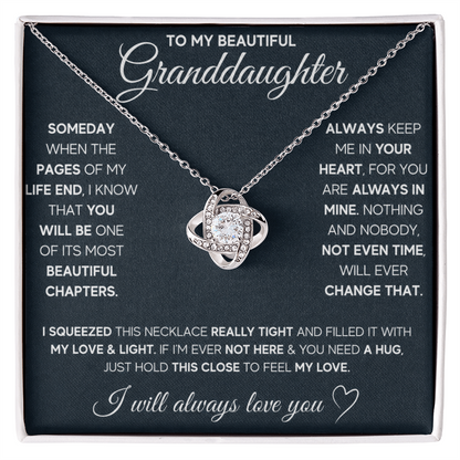 To My Wonderful Granddaughter Always Carry My Love in Your Heart Meaningful Gift for Her