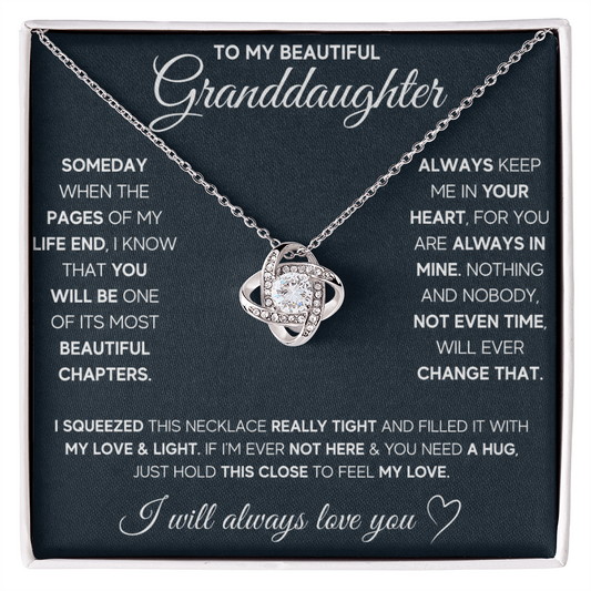 To My Wonderful Granddaughter Always Carry My Love in Your Heart Meaningful Gift for Her
