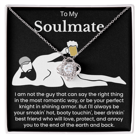 To My Beautiful Soulmate Necklace for Wife From Husband Jewelry for Girlfriend