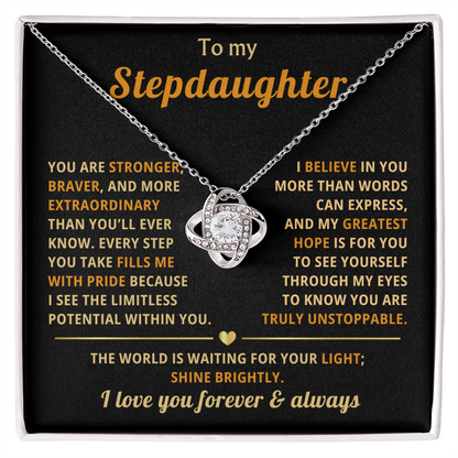 Gift From Dad to Bonus Daughter – Stepdaughter Jewelry