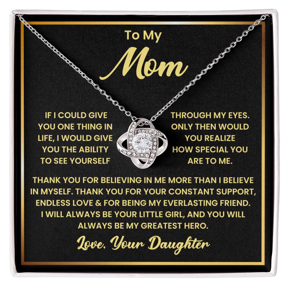 To My Mom Necklace | Best Mother's Day Gift 2026 | Jewelry for Mom