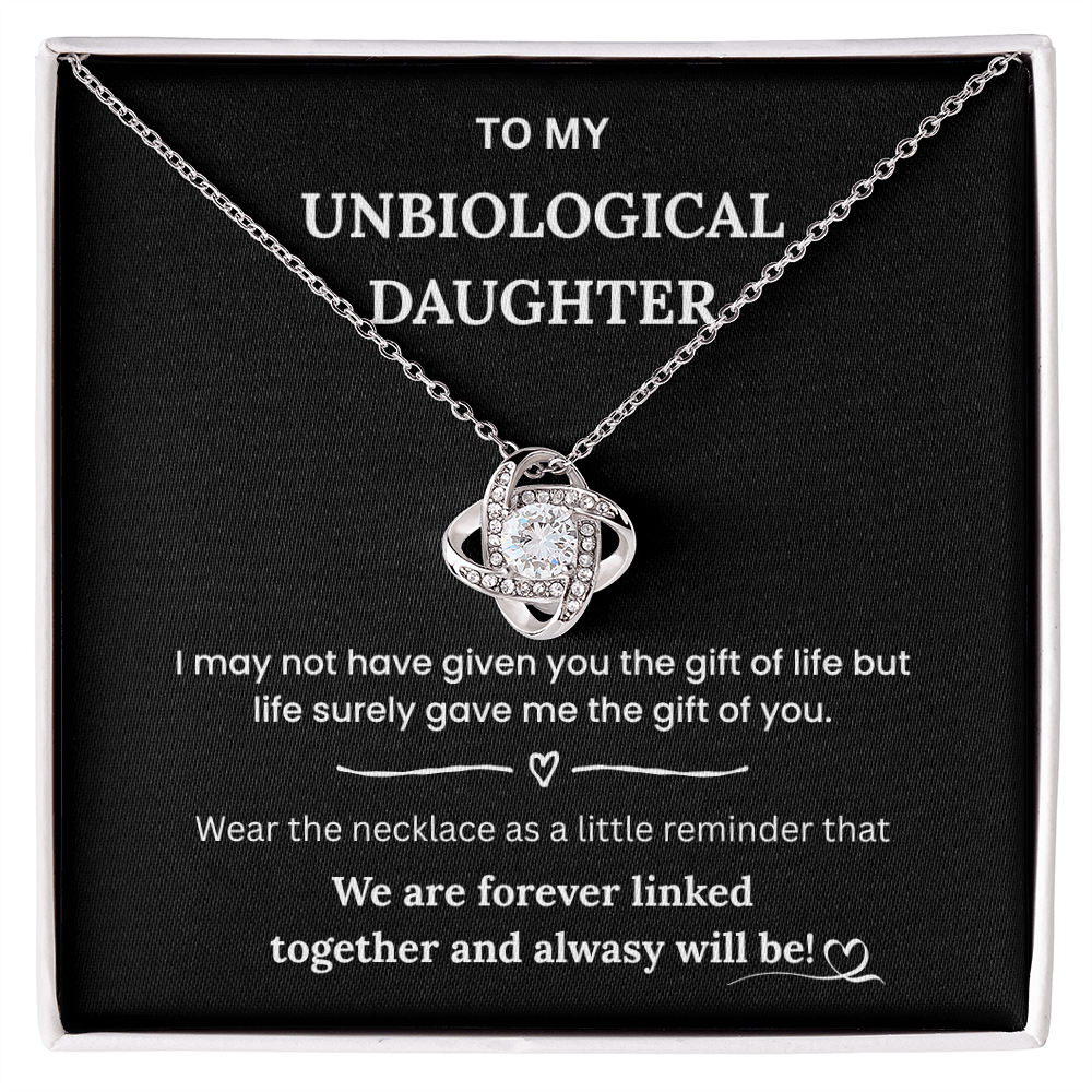 Bonus Daughter Necklace from Mom – Meaningful Jewelry for Birthday or Christmas