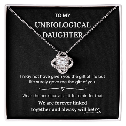 Bonus Daughter Necklace from Mom – Meaningful Jewelry for Birthday or Christmas