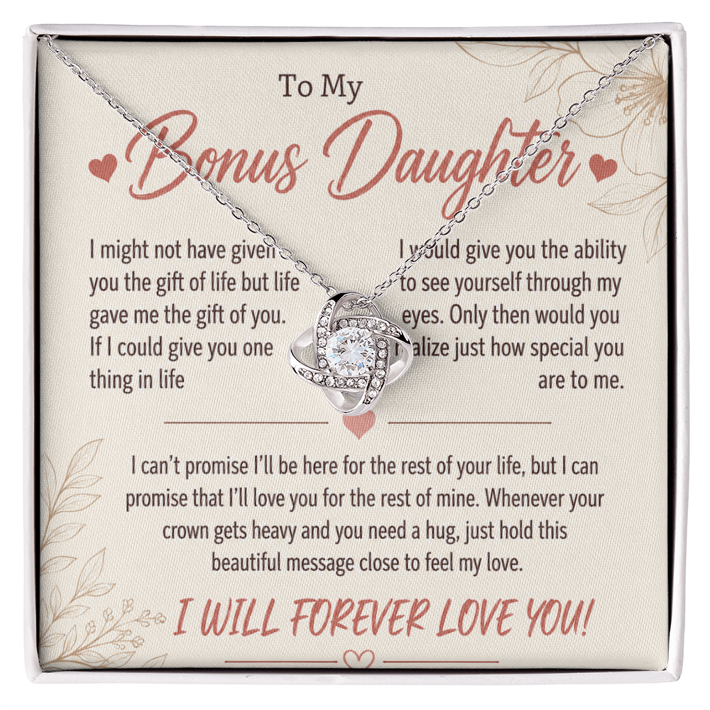 For My Bonus Daughter – A Special Reminder of How Much You Mean to Me – Meaningful Gift