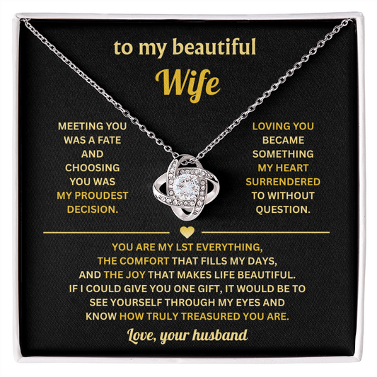 To My Beautiful Wife - I Love You Forever & Always, Special Moments Gifts.