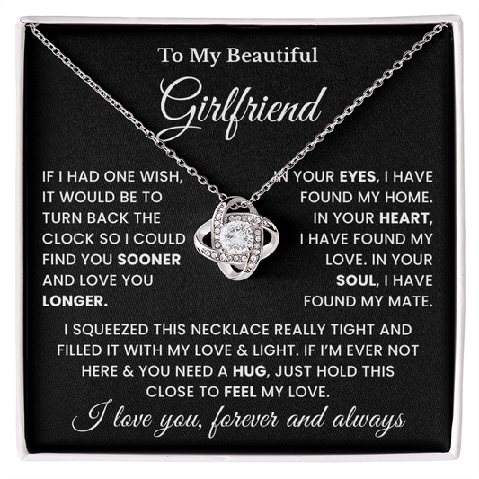 Necklace Gift For Girlfriend From Boyfriend On Birthday, Wedding, Anniversary, Valentine's Day