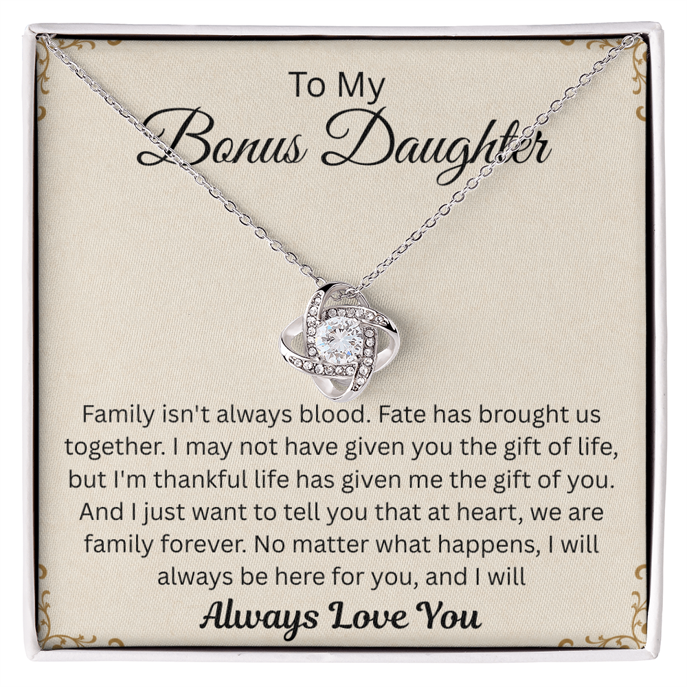 To My Daughter Necklace – Meaningful Sentimental Gift for Her