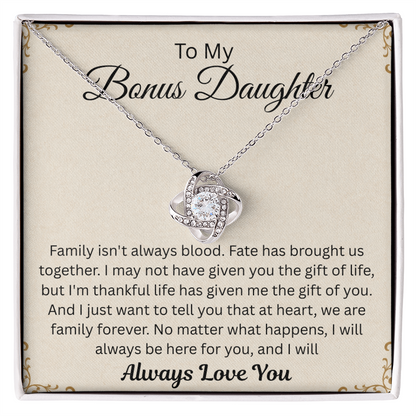 To My Daughter Necklace – Meaningful Sentimental Gift for Her