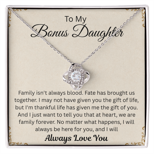 To My Daughter Necklace – Meaningful Sentimental Gift for Her
