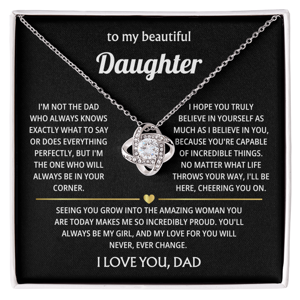 To My Daughter – Beautiful Jewelry Gift | Meaningful Birthday, Christmas & Graduation Gift