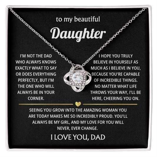 To My Daughter – Beautiful Jewelry Gift | Meaningful Birthday, Christmas & Graduation Gift