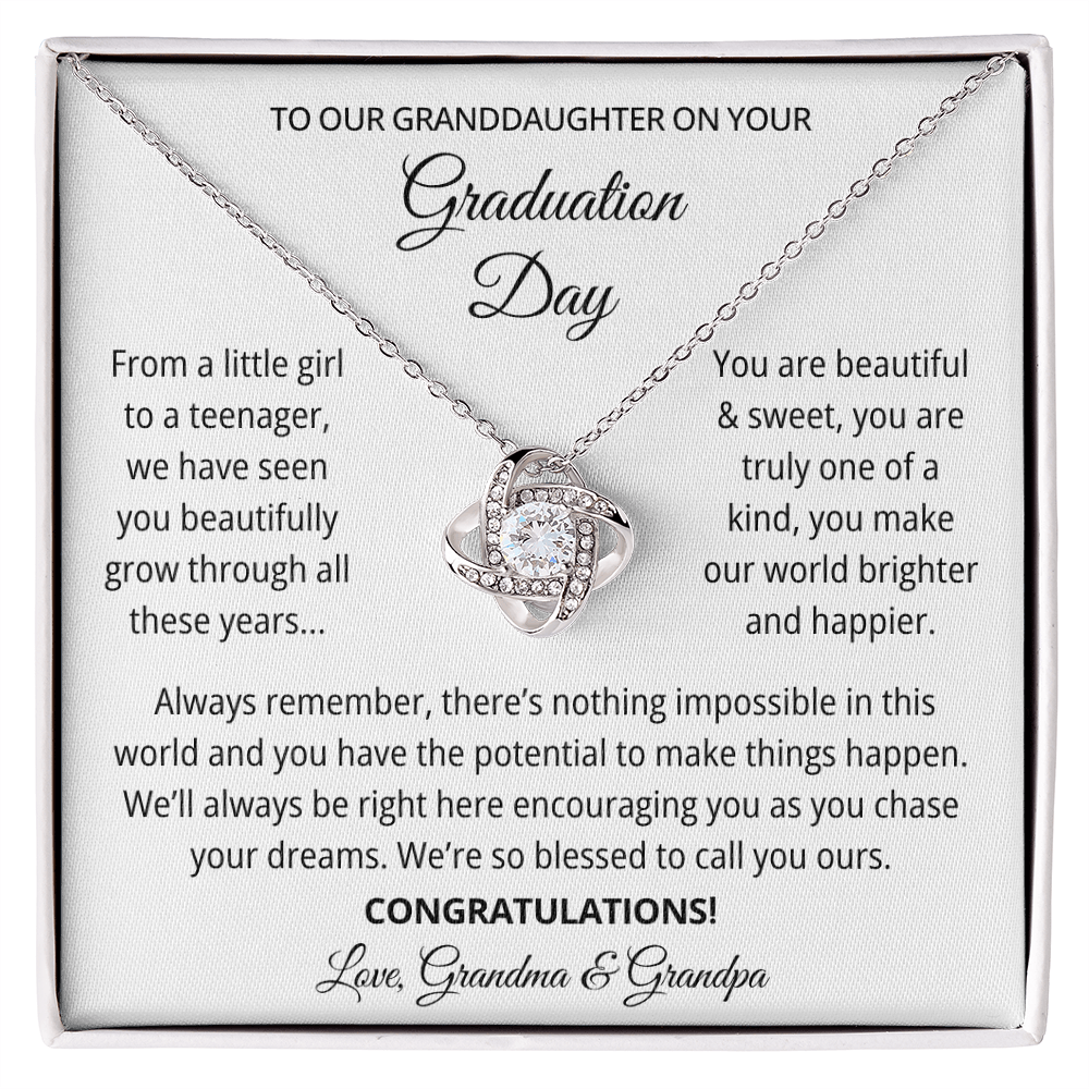 To Our Granddaughter - We're So Blessed to Call You Ours