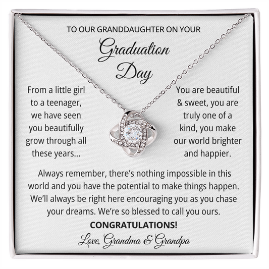 To Our Granddaughter - We're So Blessed to Call You Ours