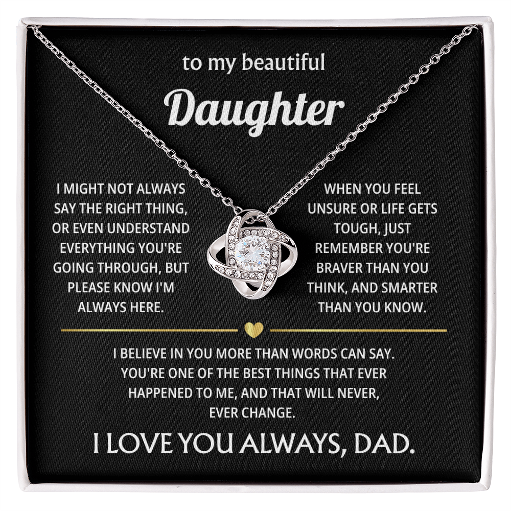 To My Amazing Daughter – You Are the Greatest Blessing in My Life – Jewelry Gift