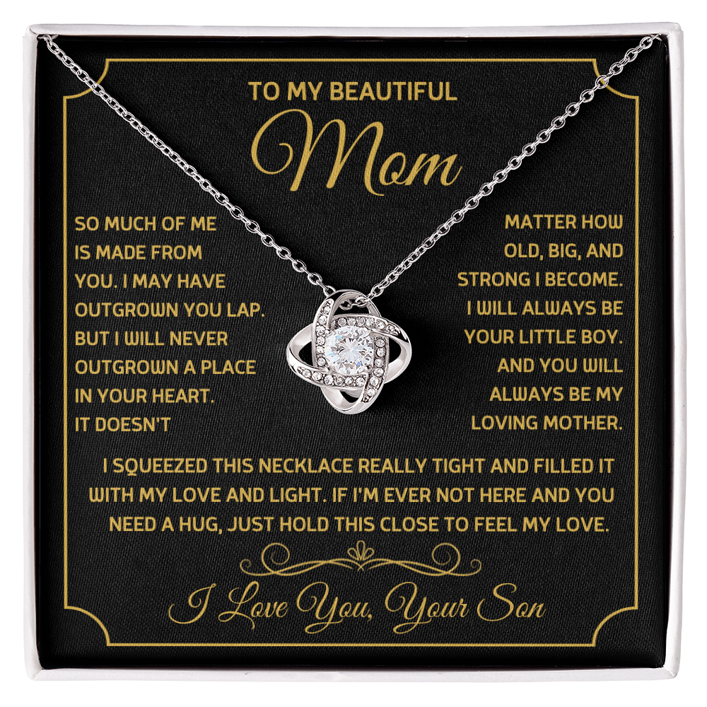 To My Loving Mom - This Necklace is a Small Token of My Love