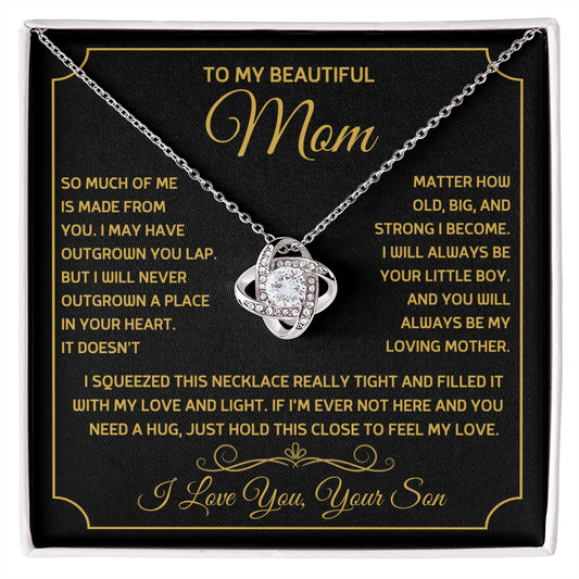 To My Loving Mom - This Necklace is a Small Token of My Love