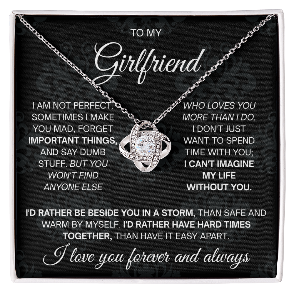 Girlfriend Necklace From Boyfriend, To My Love Necklace, ChristmasGifts