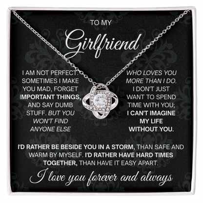 Girlfriend Necklace From Boyfriend, To My Love Necklace, ChristmasGifts
