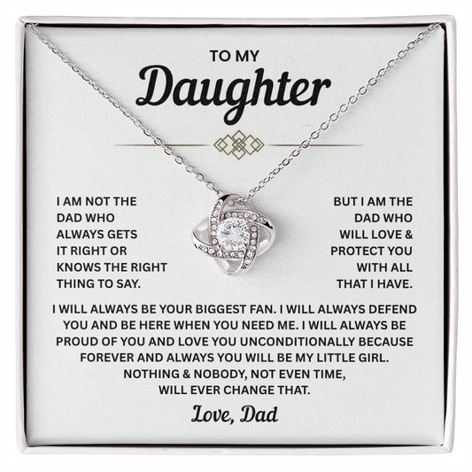 To My Daughter From Mom & Dad – A Precious Keepsake Gift with Elegant Gift Box